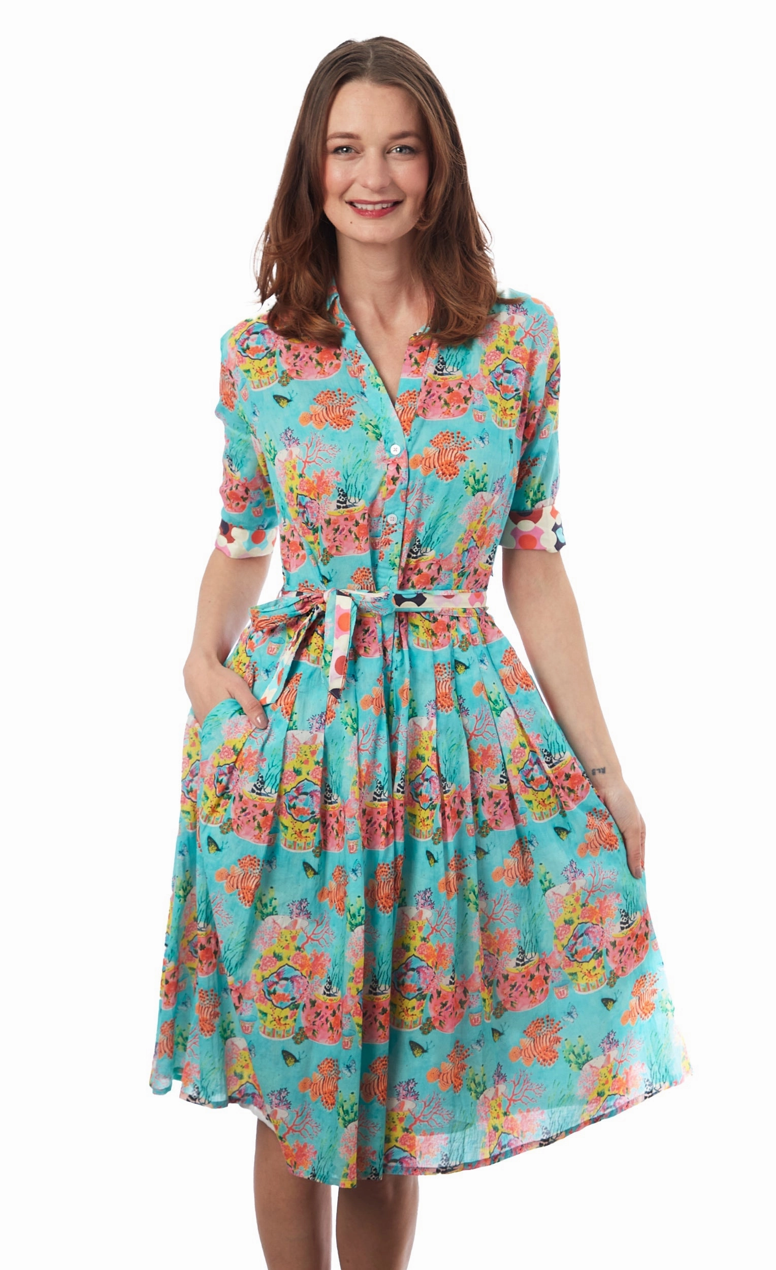 Sleek Drape TaglessDesign Mrs Maisel Dress - Flowers And Dragons