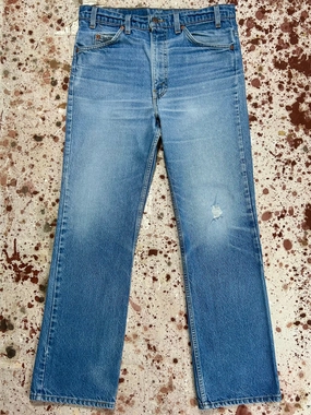 Vintage USA Levi 517 Orange Tab Super Wash Denim Jeans (JYJ0524-260) Stretch Holiday Vibes Streetwear Fan Style Friendly