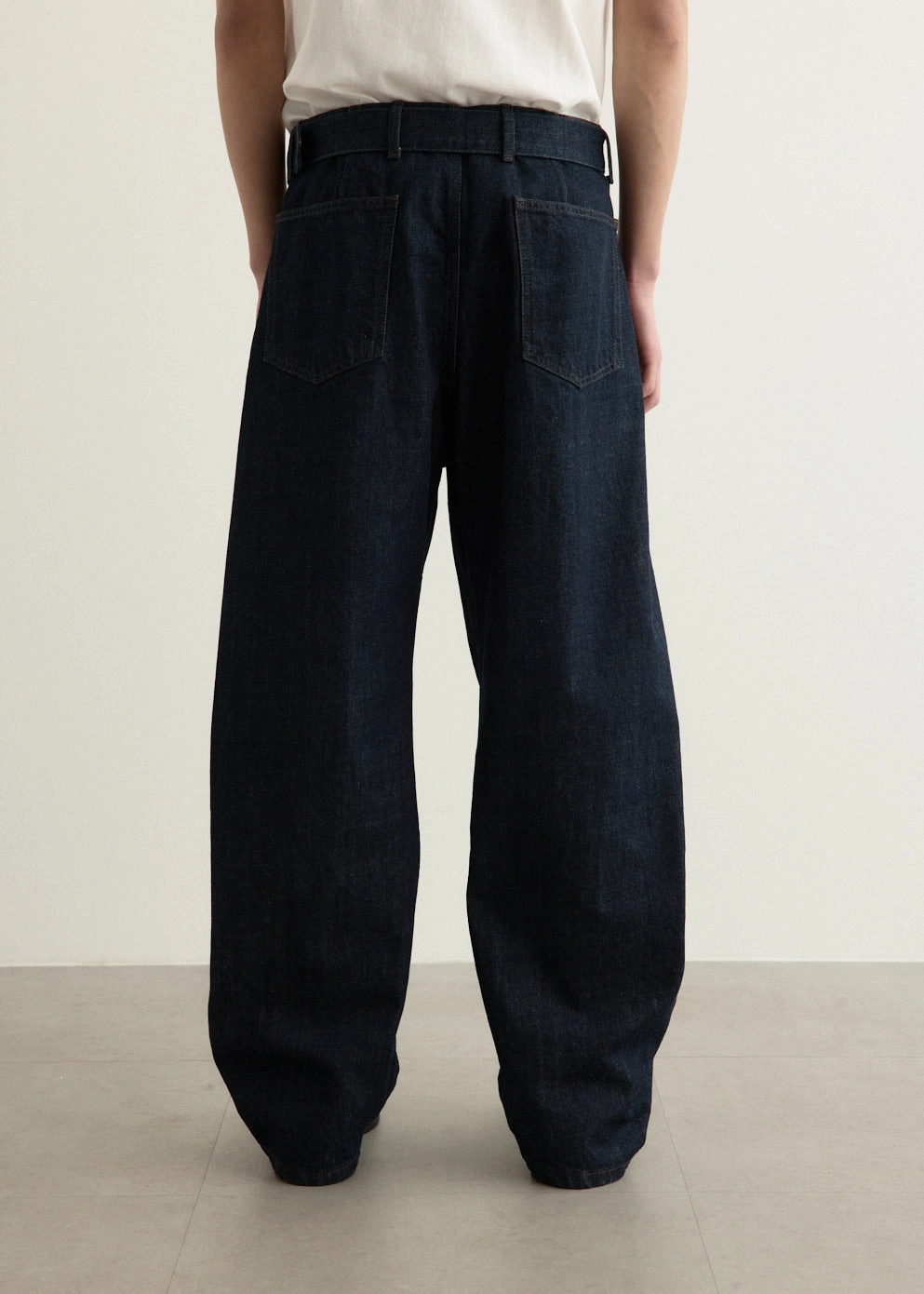 Zero Waste Manufacturing Twisted Belted Pants