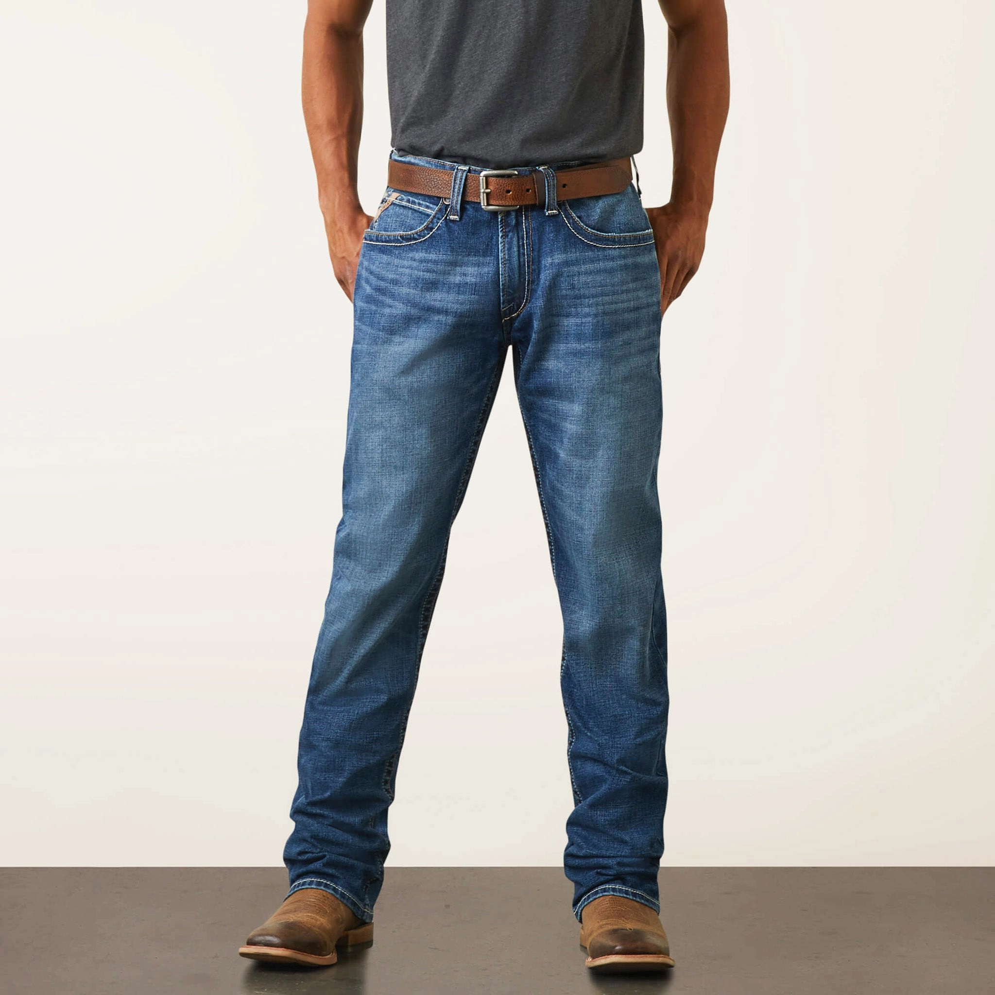 Stretch Road Trip Brunch Outfit Spring Mood Elegant City Walk Ariat Men's M4 Jeans