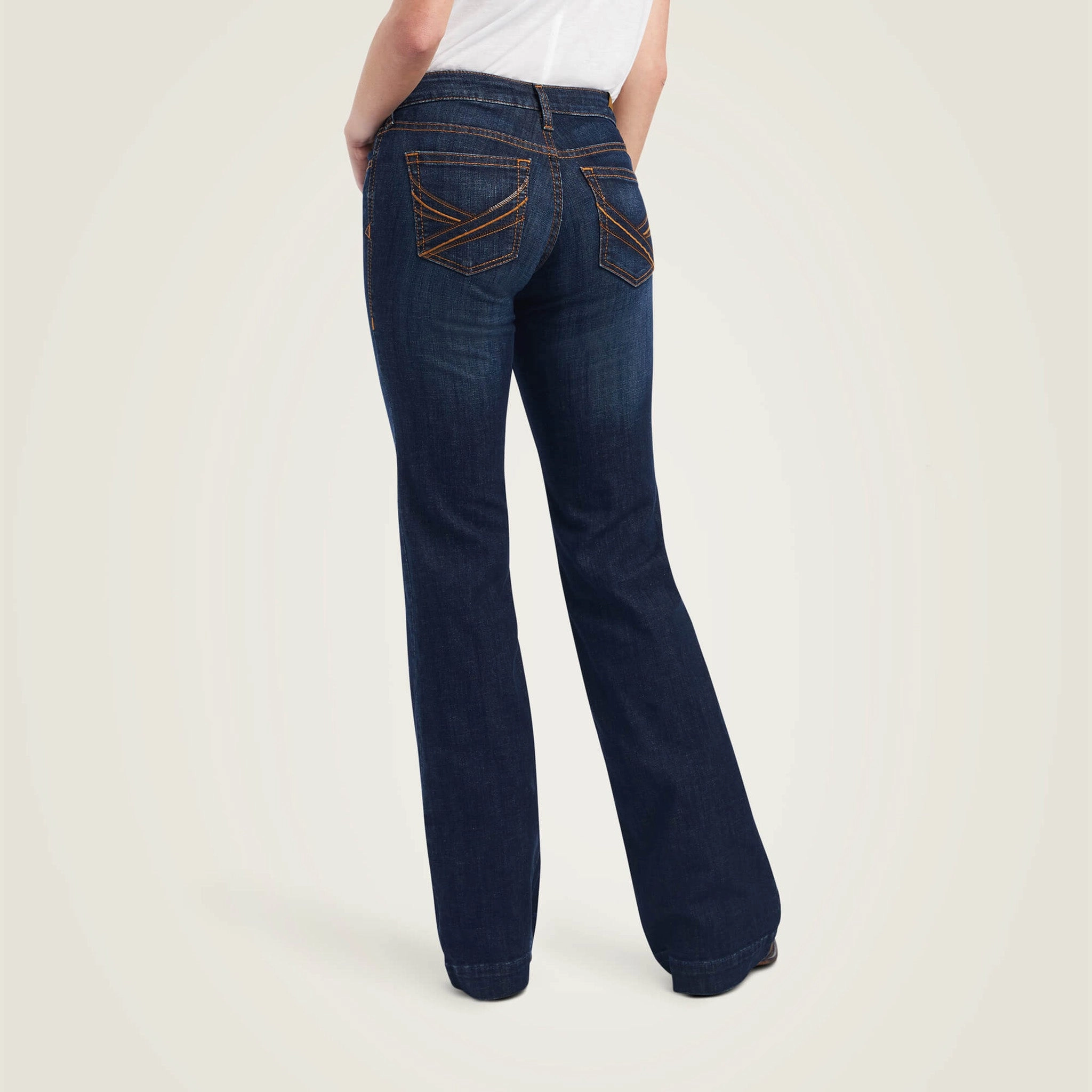 Ariat Women's Mid Rise Lexi Wide Trouser Comfy Option