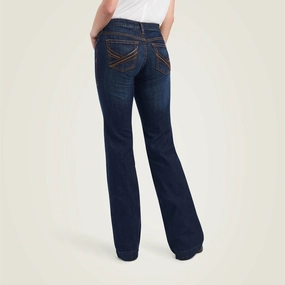 Ariat Women's Mid Rise Lexi Wide Trouser Comfy Option