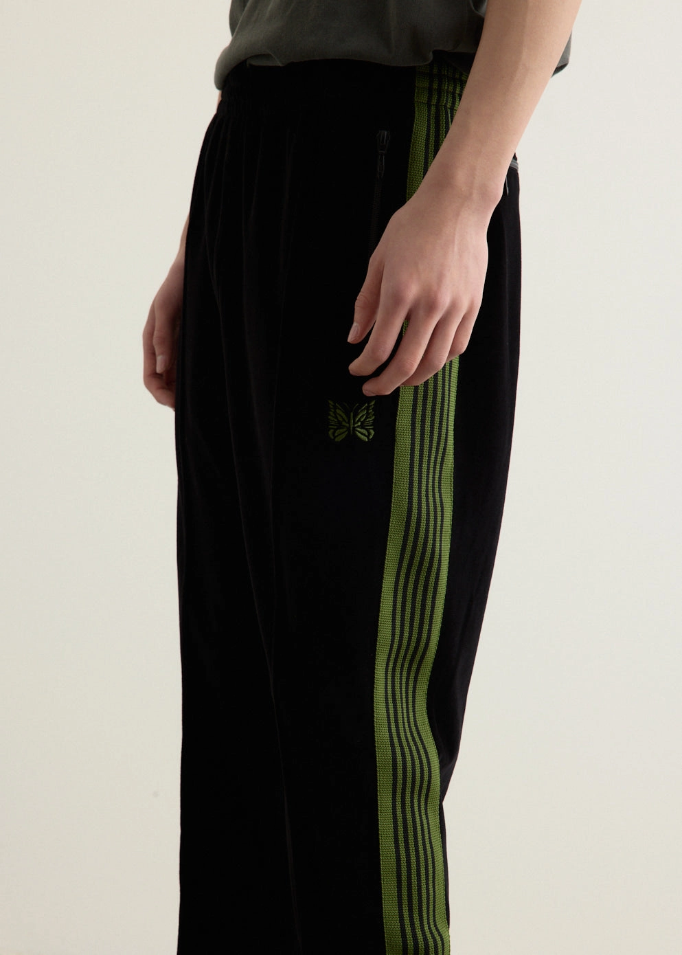 Casual Chic Velour Track Pants