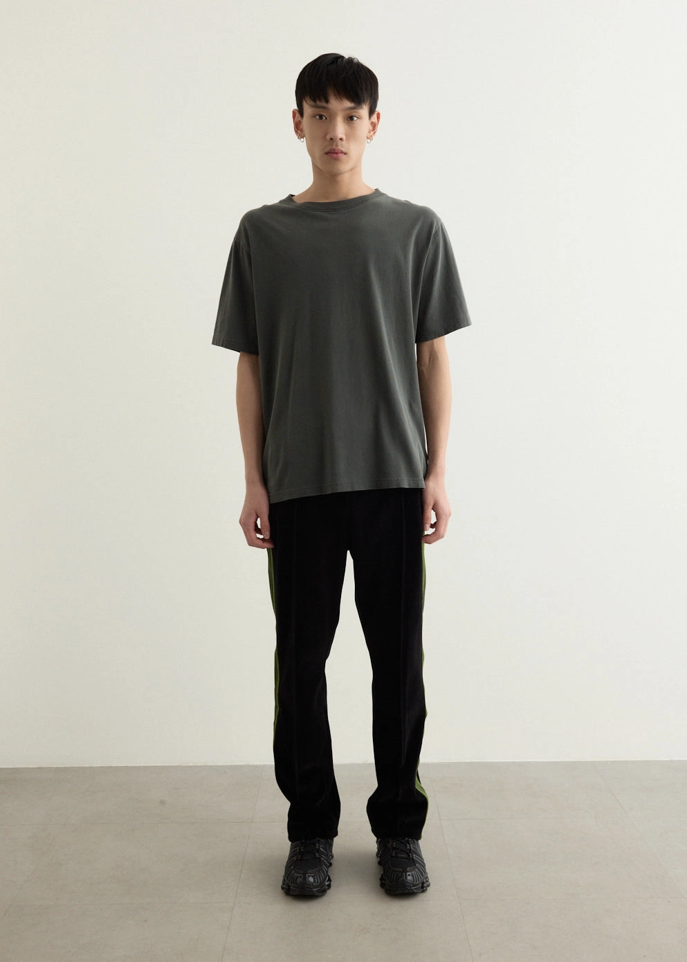 Velour Track Pants Cozy Comfort