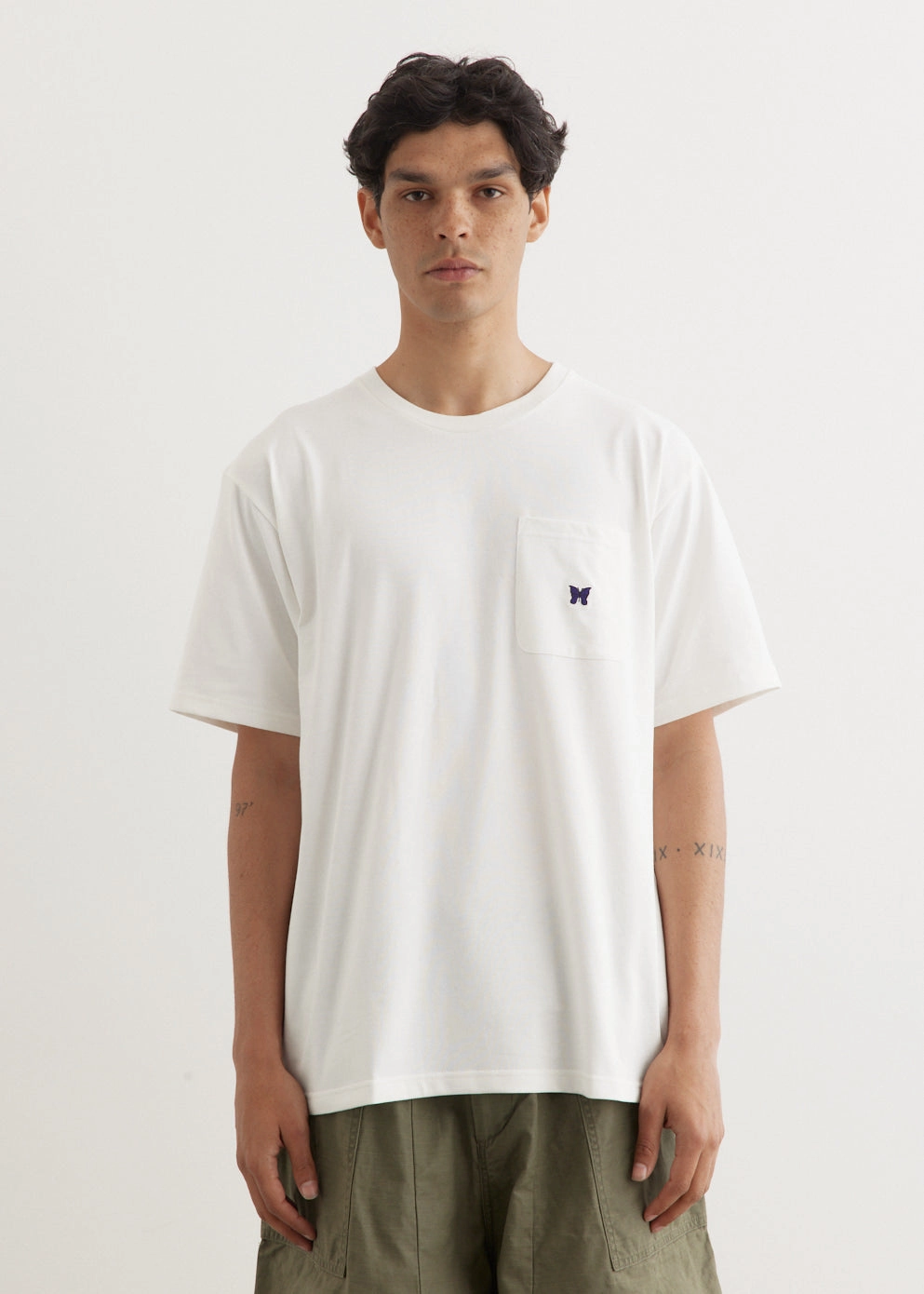 Short Sleeve Crew Neck T-Shirt Perfectly Fit Sleek Waist