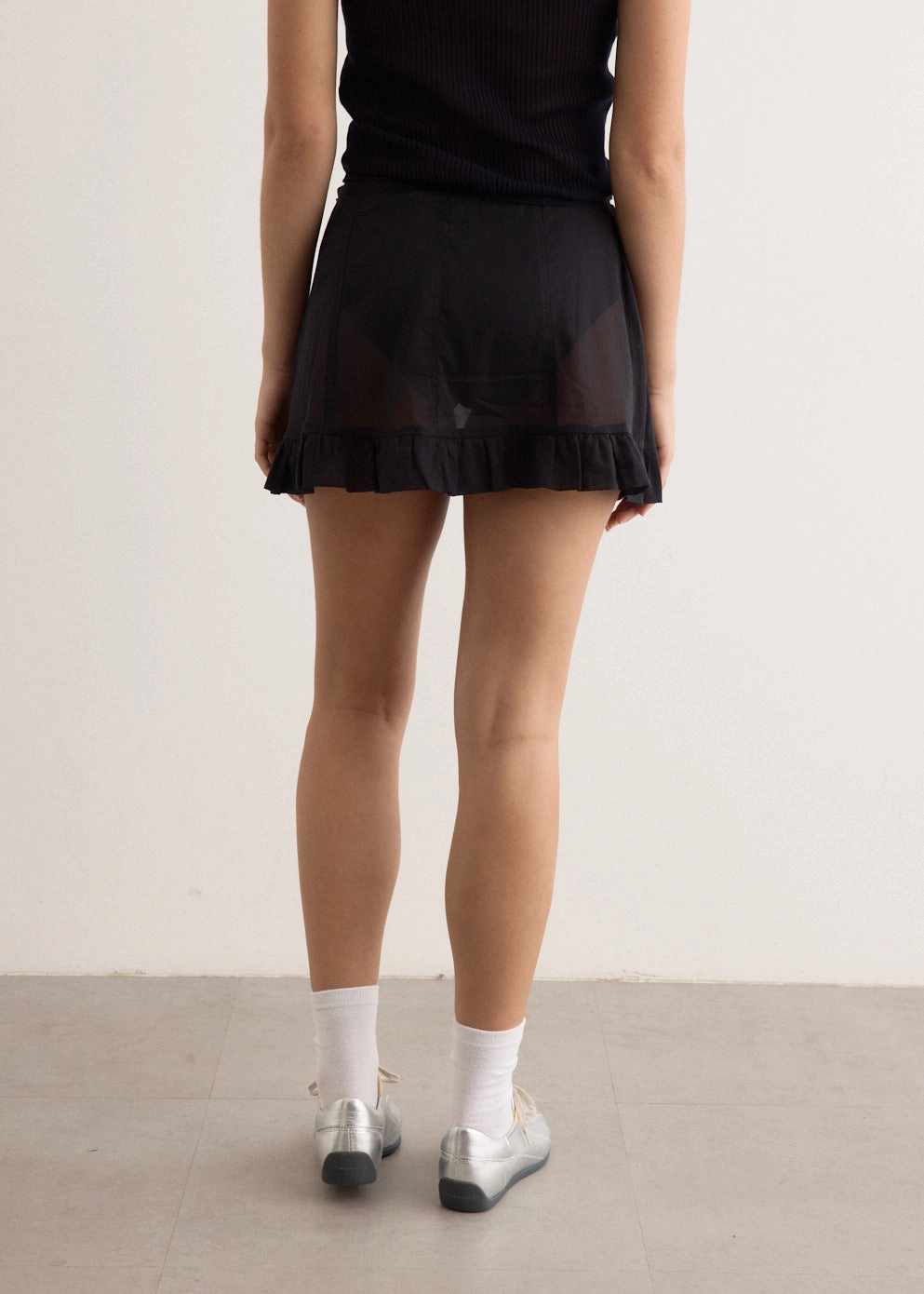 Cliff Skirt Moisture Wicking Textile Editorial Look