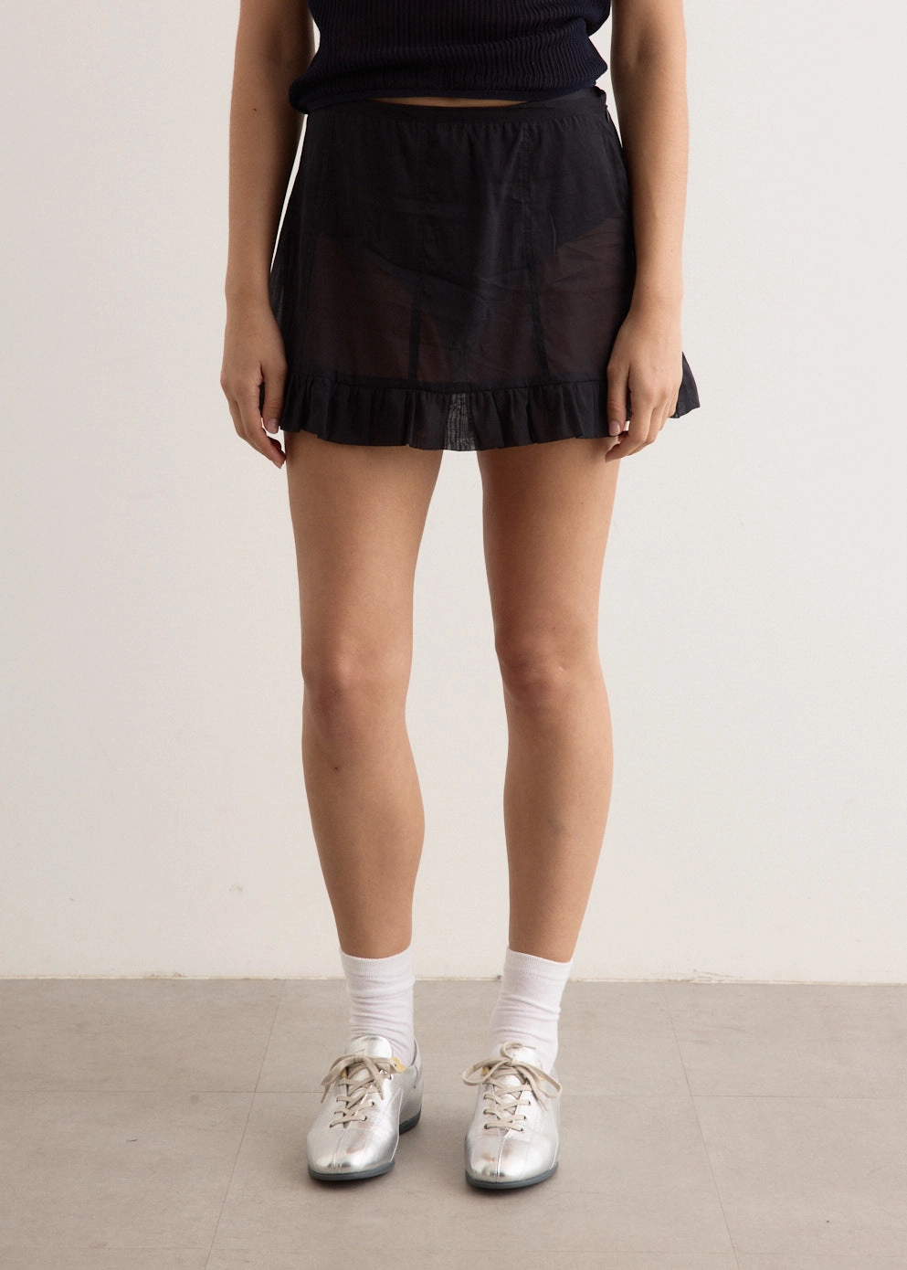 Cliff Skirt Asymmetrical Cut