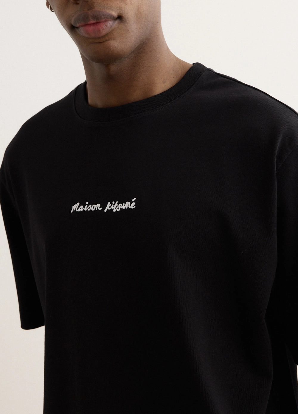 Sport Performance Fit Chill Mode Line Handwriting Oversize T-Shirt