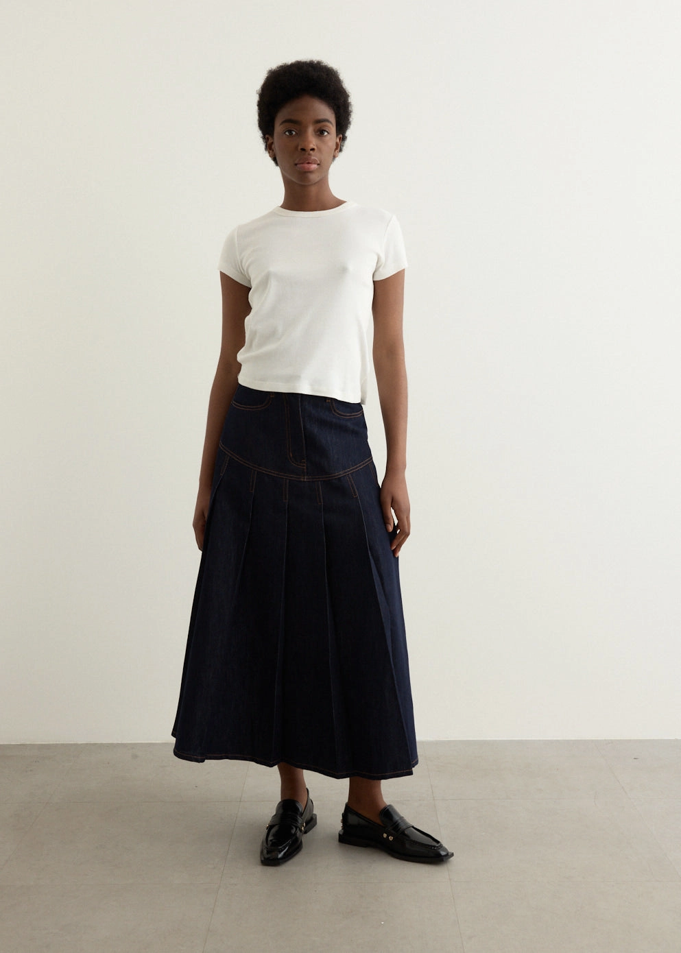 Logan Skirt Tapered Cut