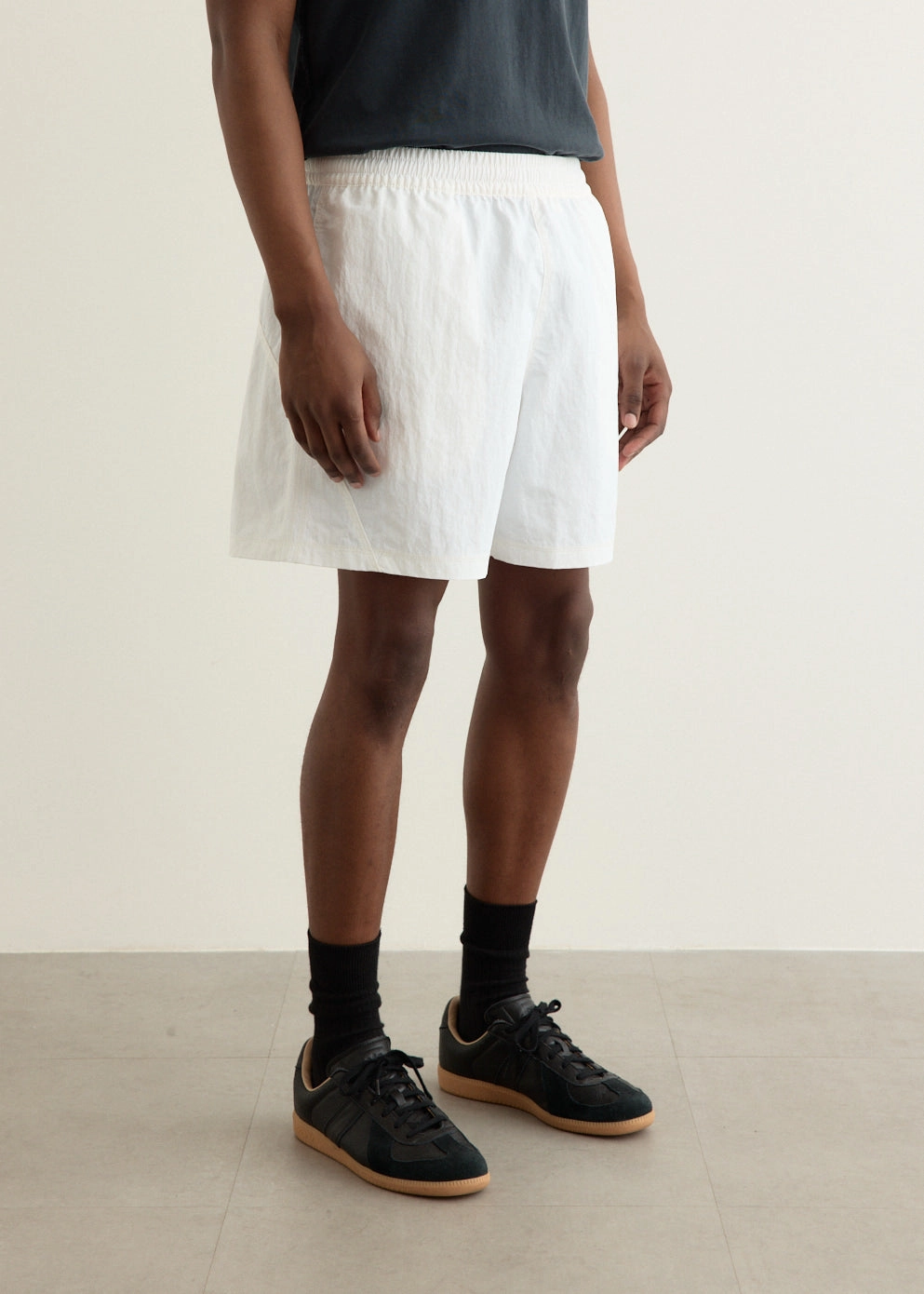 petite size Long Beach Nylon Shorts