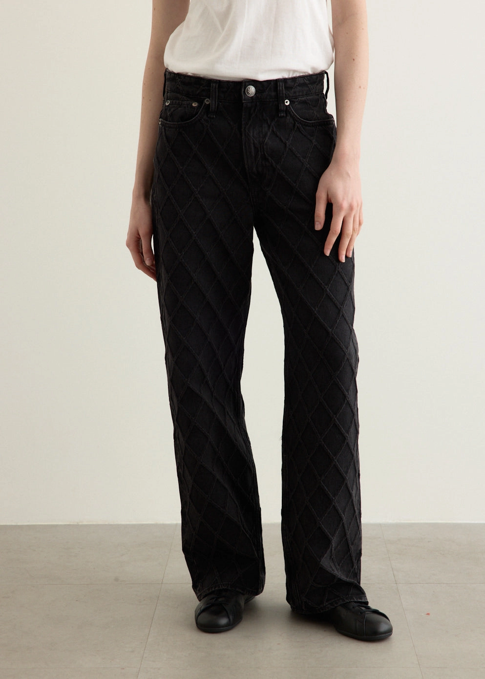 High Quality Holiday Vibes Winter Warmth Logan Mid-Rise Wide Leg Jeans