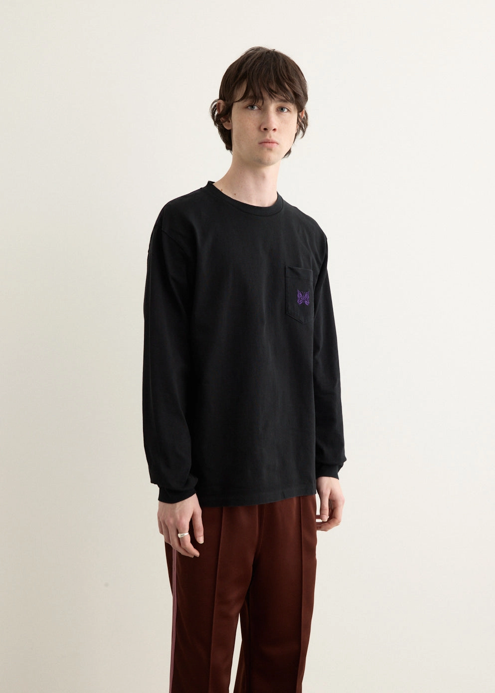 Christmas Long Sleeve Pocket T-Shirt