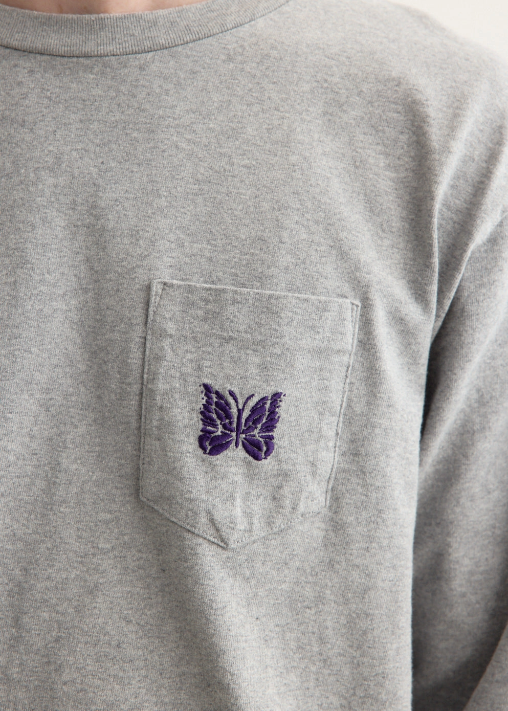 Long Sleeve Pocket T-Shirt Fit For Comfort Soft Finish