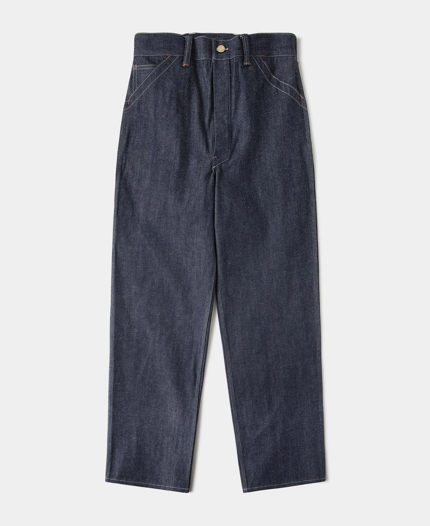 Pre Washed Denim Lot 811 1950s Selvedge Denim Work Trousers