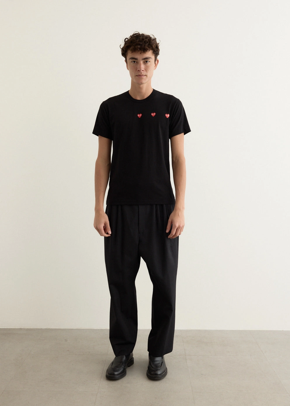 Soft Layering Logo Print T-Shirt