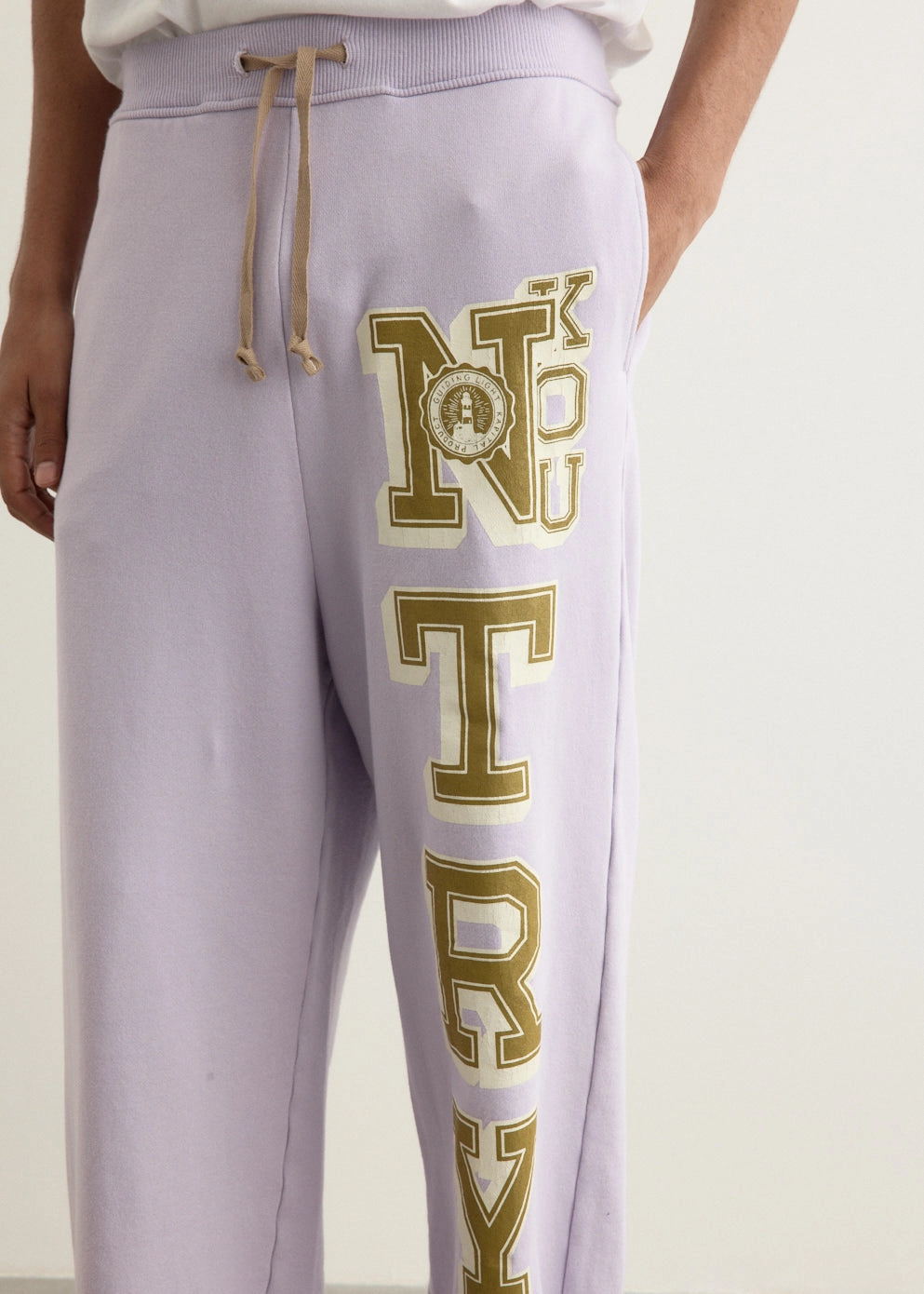 30/-SWT Knit Sweat Pants (N.TRY) StretchMaterial Easy Match