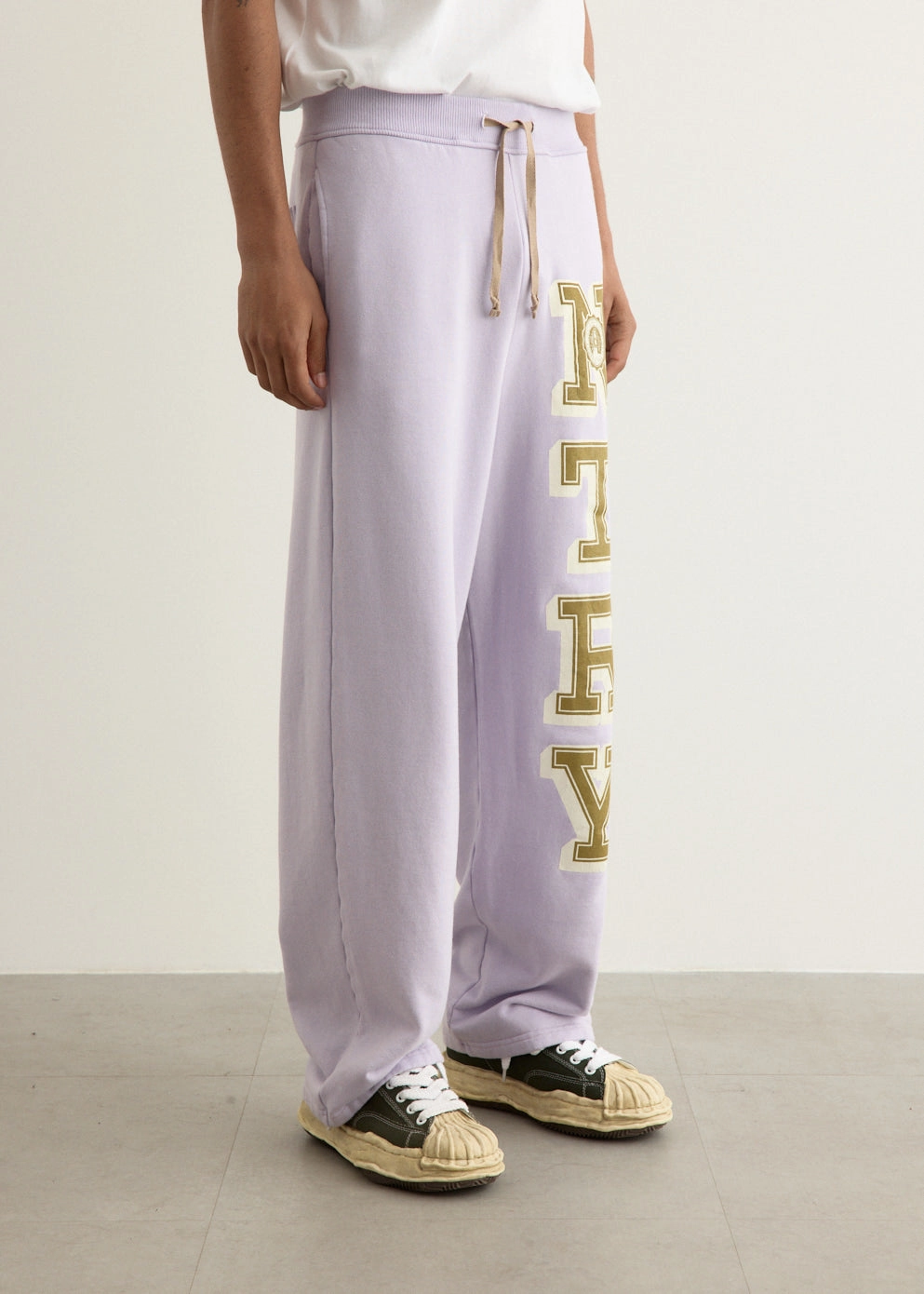 stain resistant coating Non Restrictive Fit 30/-SWT Knit Sweat Pants (N.TRY)