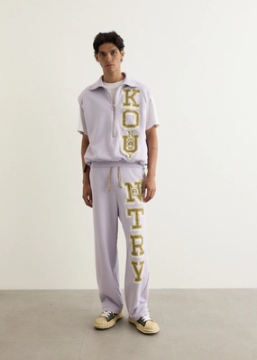 No Wrinkle 30/-SWT Knit Sweat Pants (N.TRY)