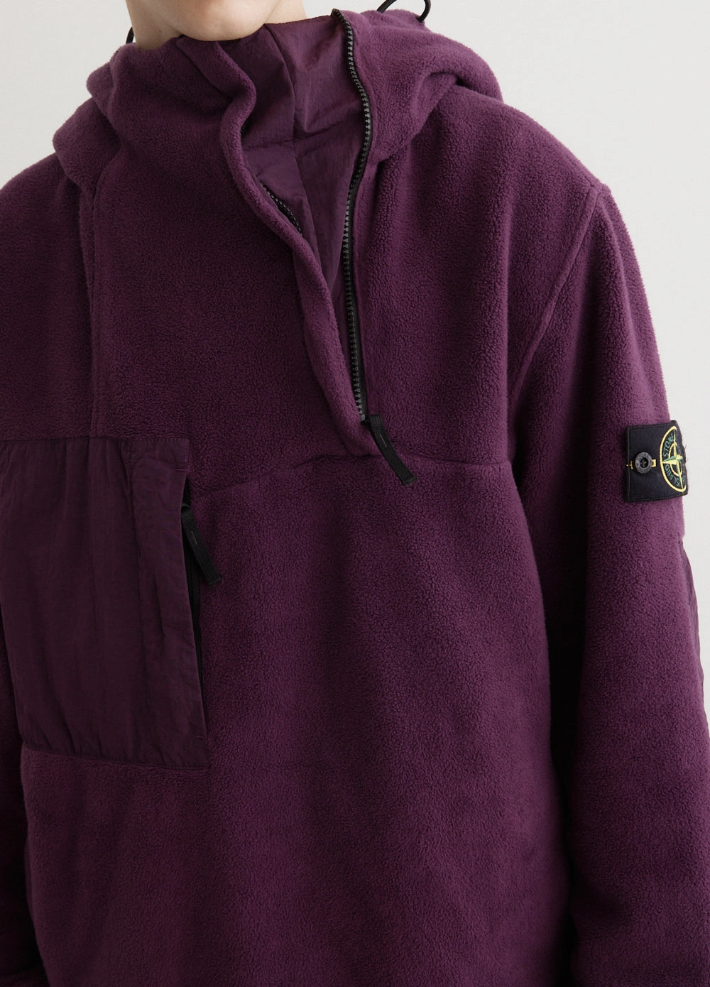 Chill Proof Style Nylon Cotton Fleece Anorak