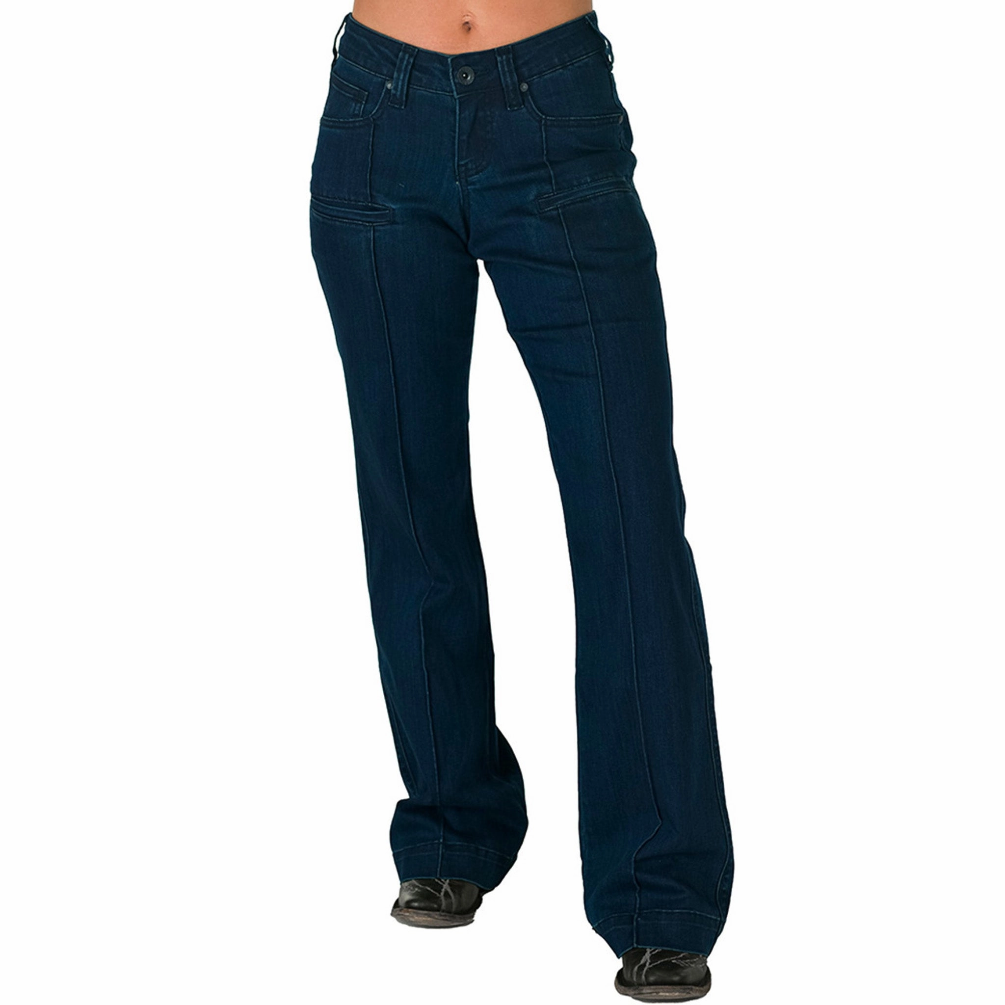 Low Maintenance Cowgirl Tuff Women's Classic Wide Leg Trouser