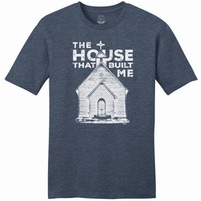 HighNeck AntiStaticInnerLining Mason Jar The House That Built Me T-Shirt