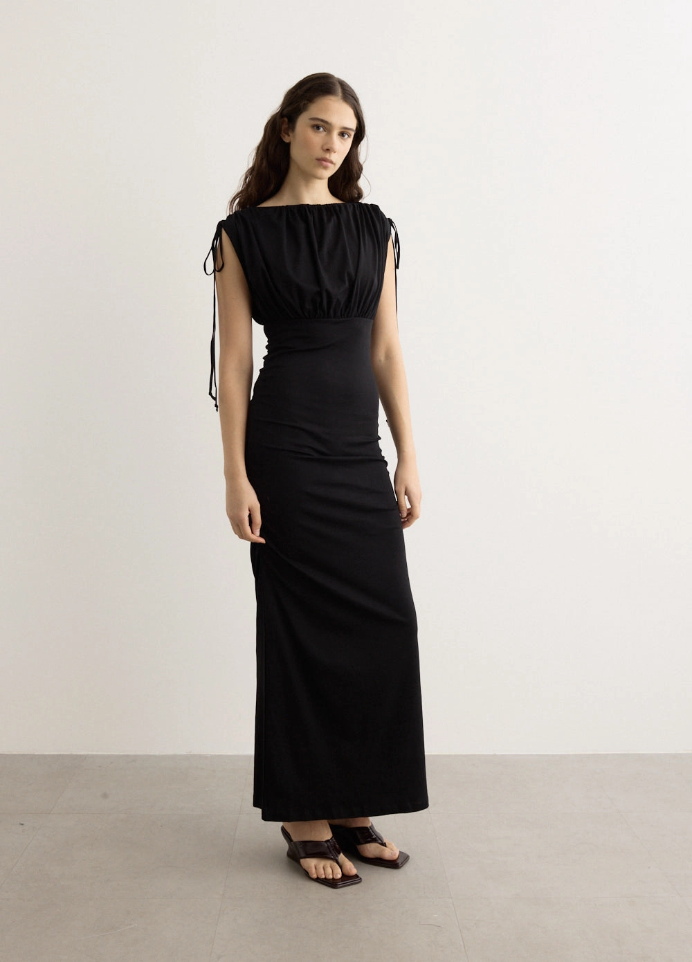 Feminine Structure Matilda Knit Maxi Dress