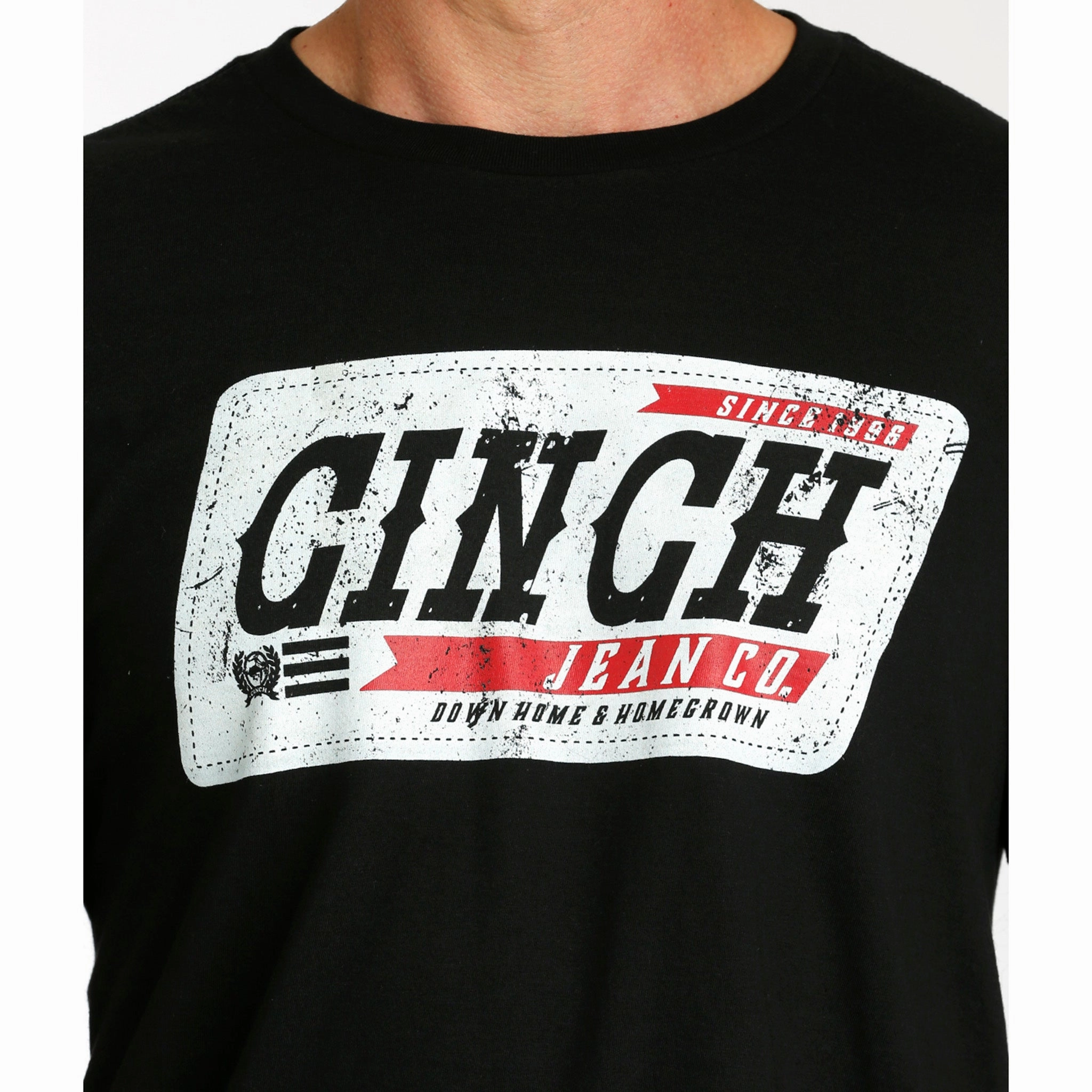 Personalized Touch Men's Black Cinch Jeans Tee