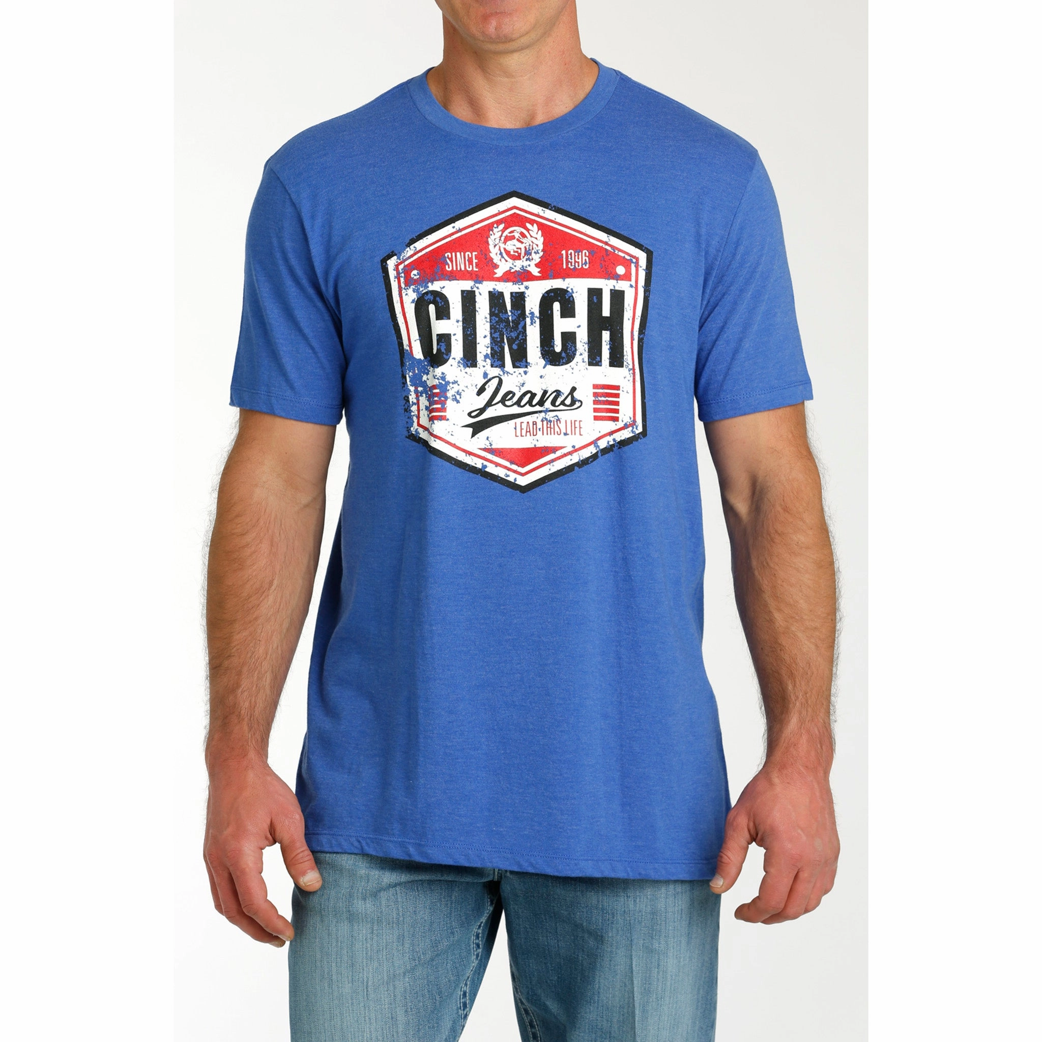 Men's Royal Blue Cinch Tee Streetwear