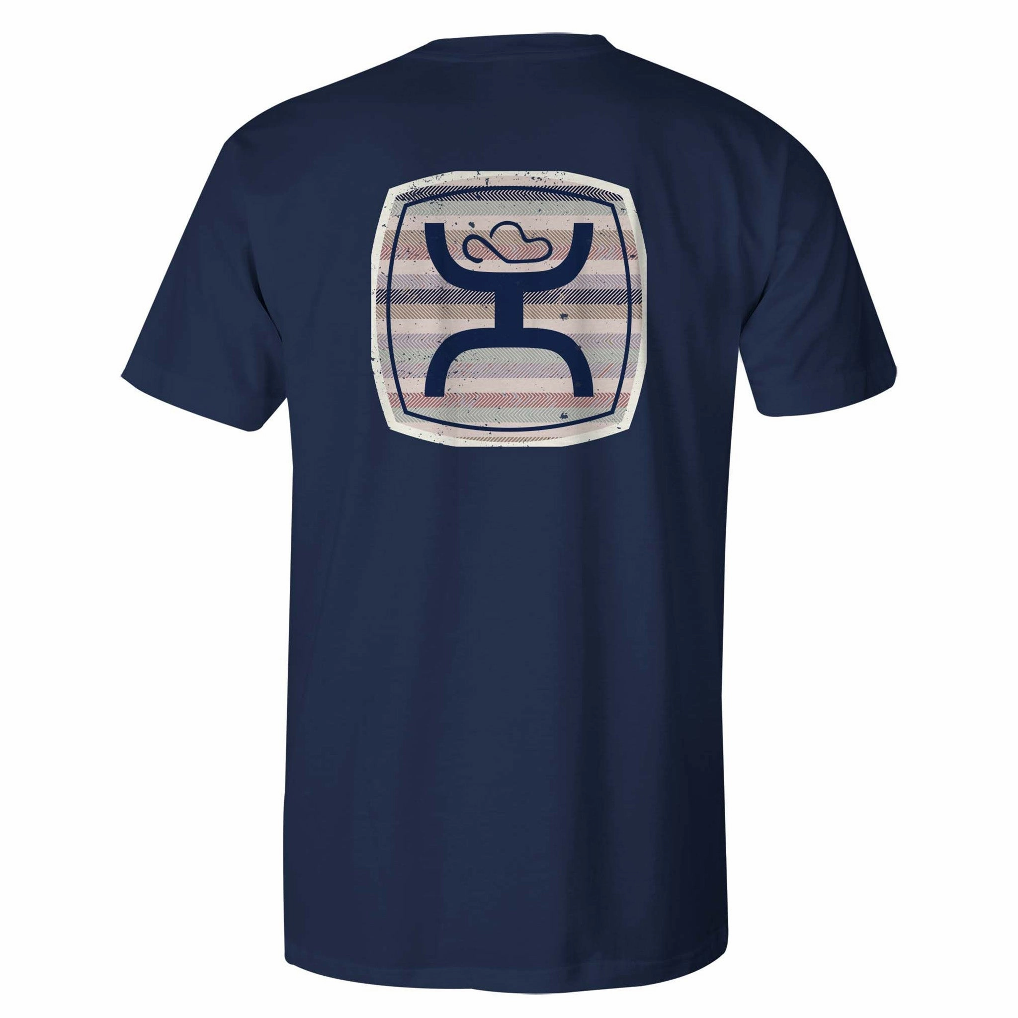 Chill Comfort Hooey Navy Striped Zenith Tee