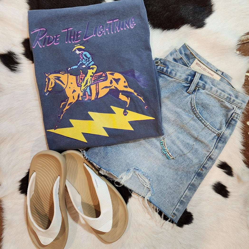 Ride The Lightnining Tee Cozy Wear