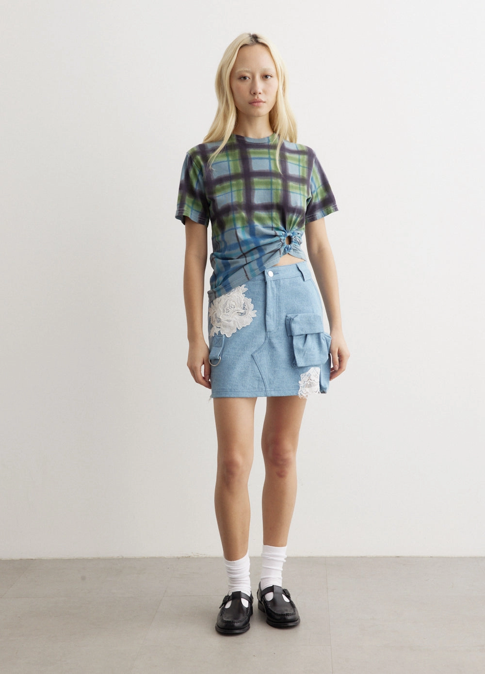 Urban Fashion Mini Cargo Skirt