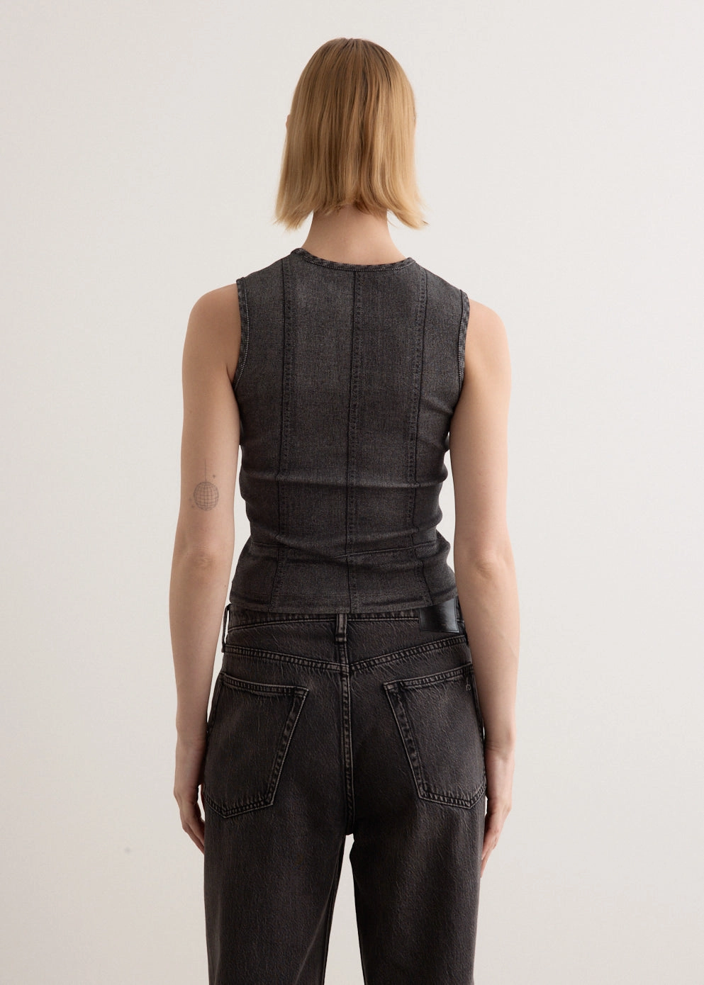 brittleness Miramar Rib Muscle Tank