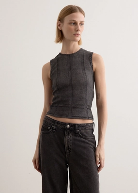 Miramar Rib Muscle Tank Compact Packable Better