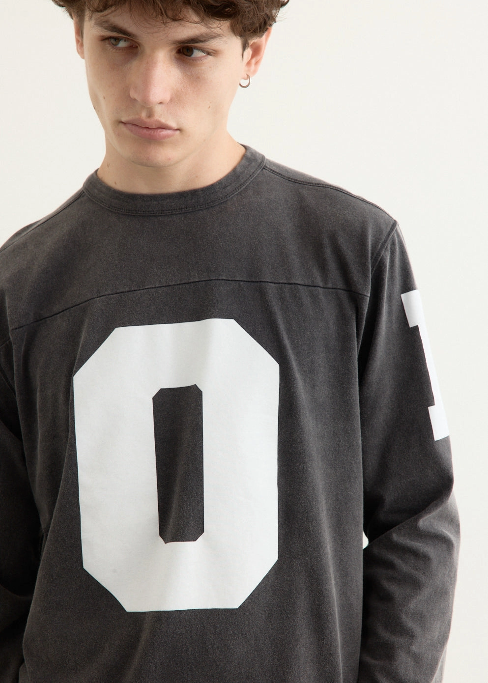 Football Long Sleeve T-Shirt All-Day Wear Flexible Comfort