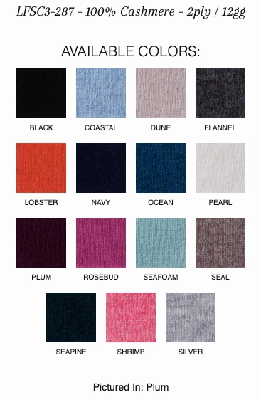 Cashmere Rib Zip Mock Snuggly Knit