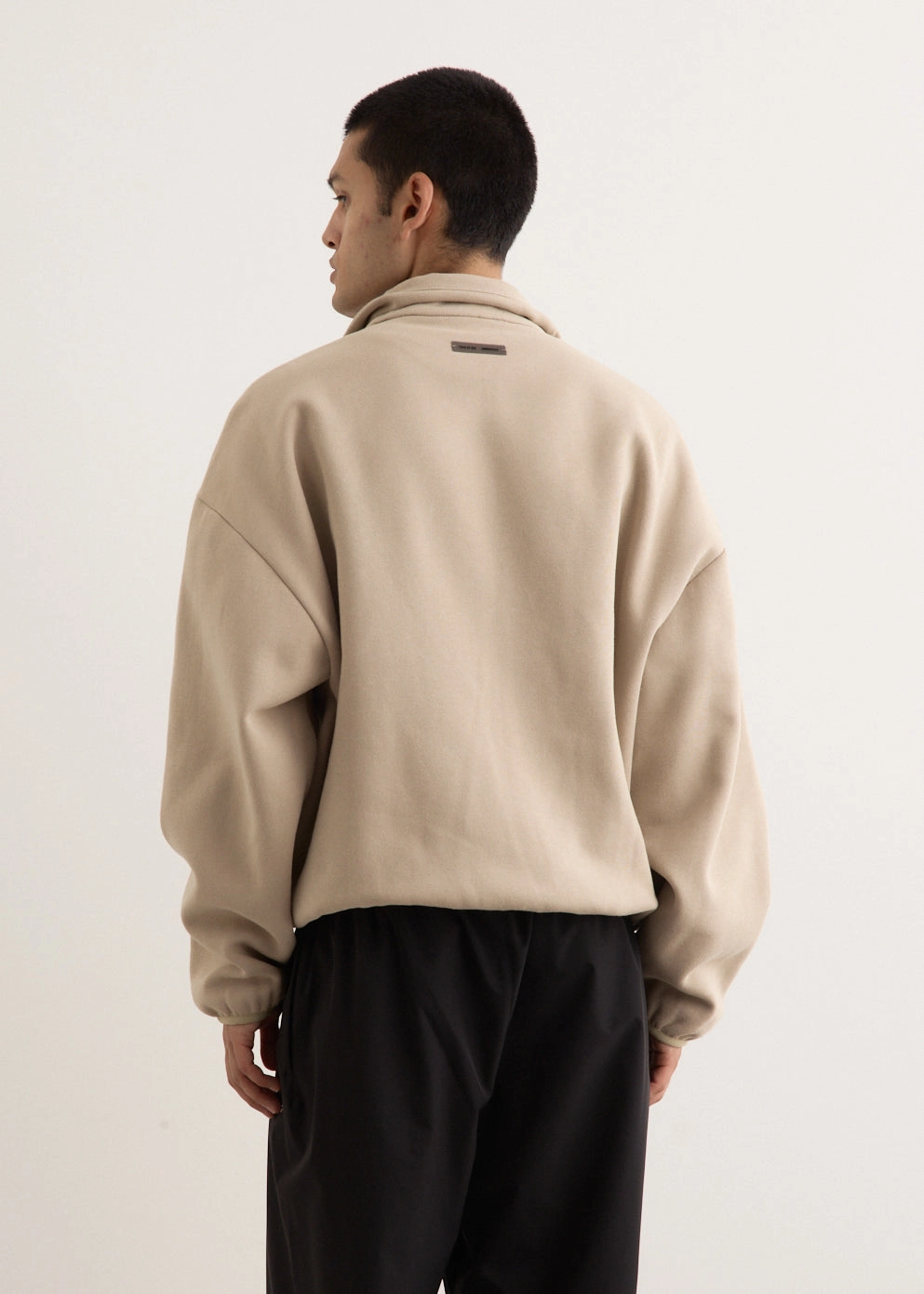 Sophisticated Look Modern Fit Fleece Track Jacket