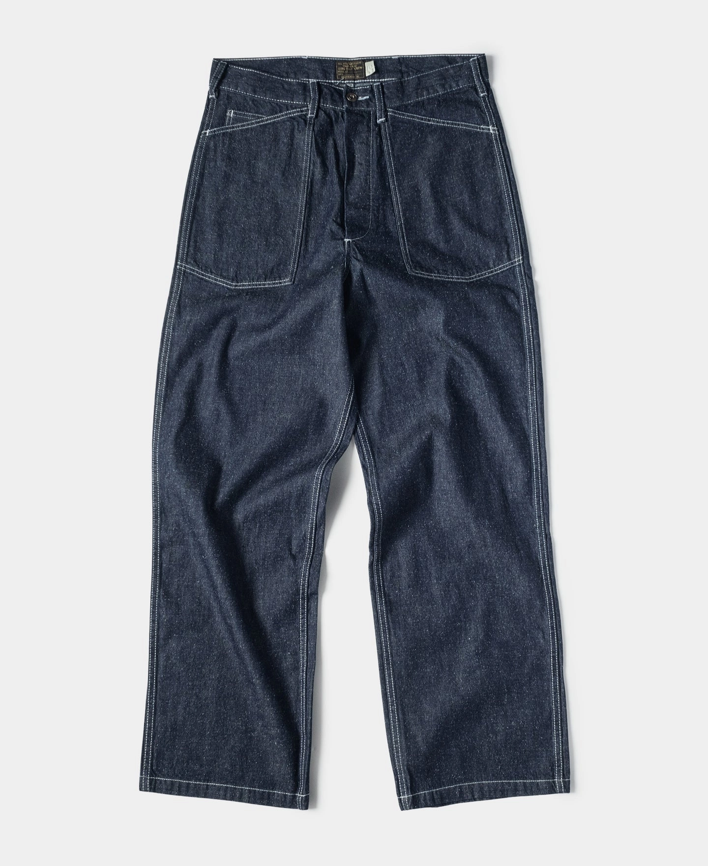 Body Friendly M-1937 Pearl Slub Denim Trousers