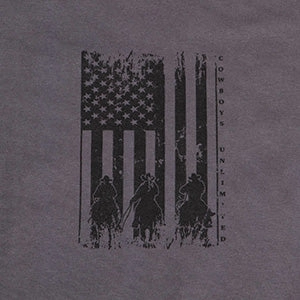 Charcoal American Posse Tee Go-To Look Formal Elegance