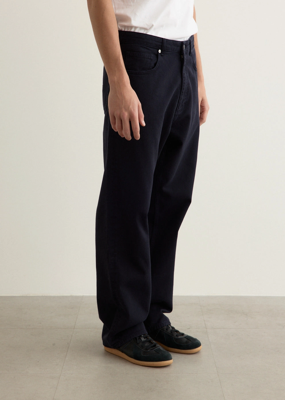 Mogens Relaxed 5 Pocket Heavy Twill Pants Sophisticated Look