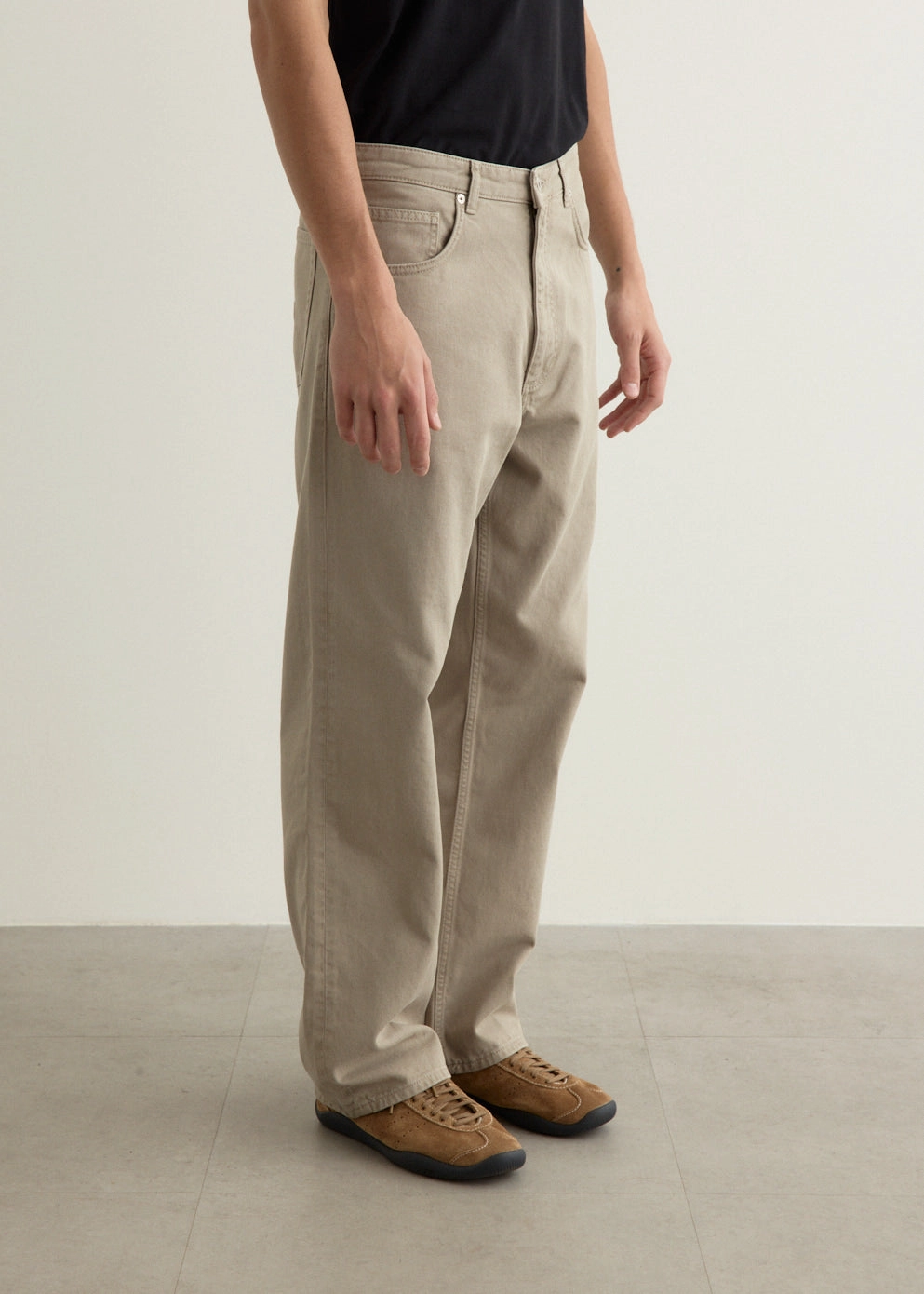 Mogens Relaxed 5 Pocket Heavy Twill Pants Soft and Light