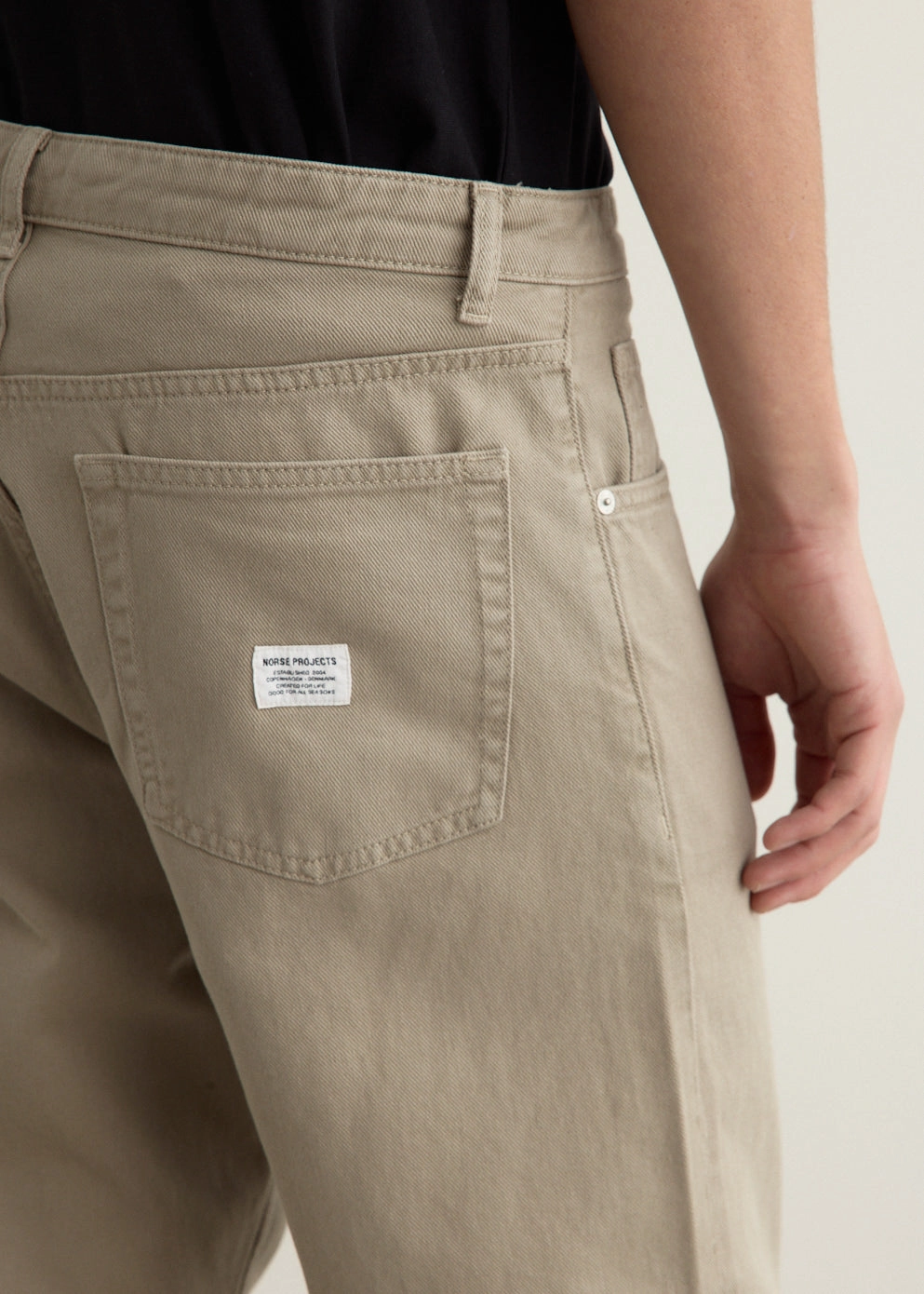 Mogens Relaxed 5 Pocket Heavy Twill Pants ExpandableSidePanels