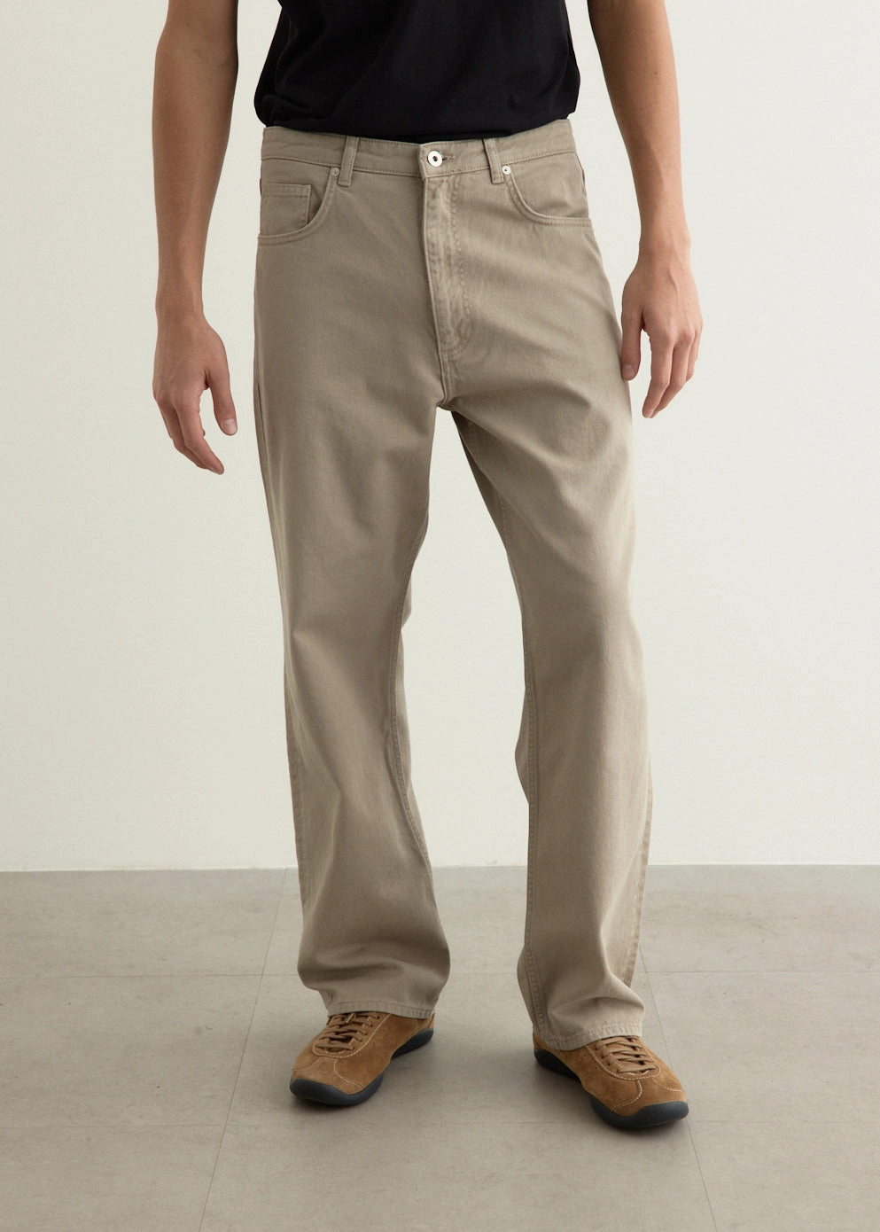 Mogens Relaxed 5 Pocket Heavy Twill Pants Functional Fit