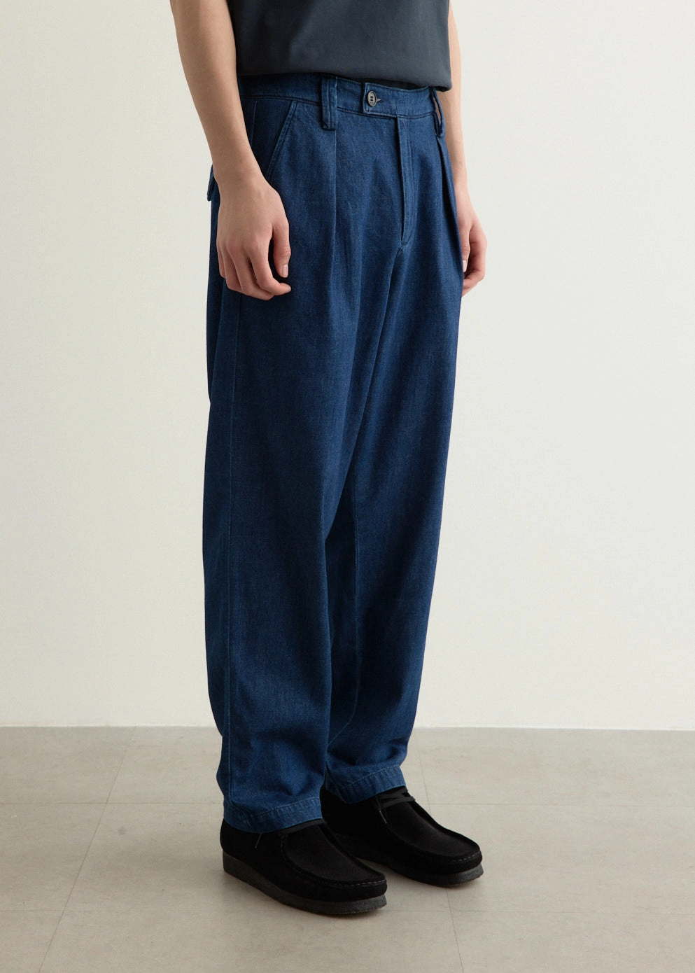 Flexible Waistband Zip Pocket Renato Pants