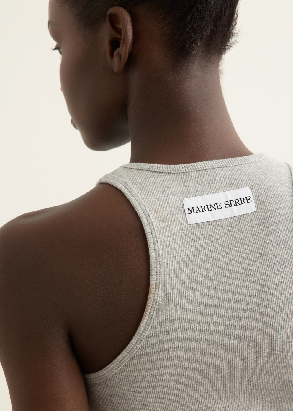 loyalty Moon Logo Ribbed Jersey Tank Top