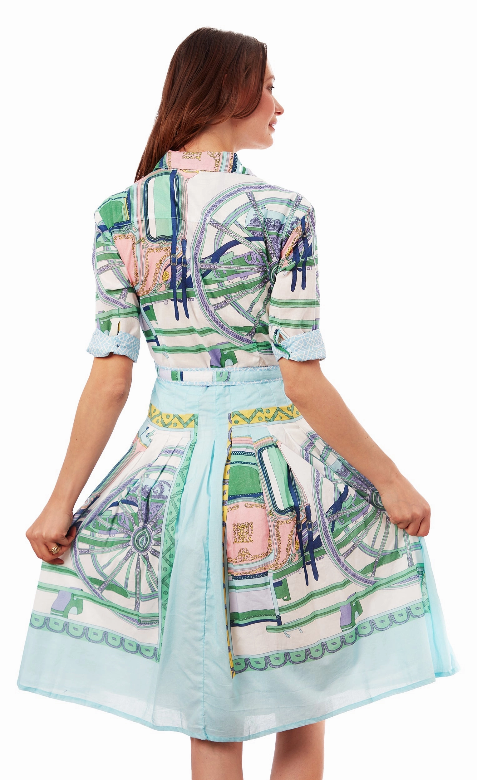 Mrs Maisel Dress - Blue Wheel Comfortable outdoor wear