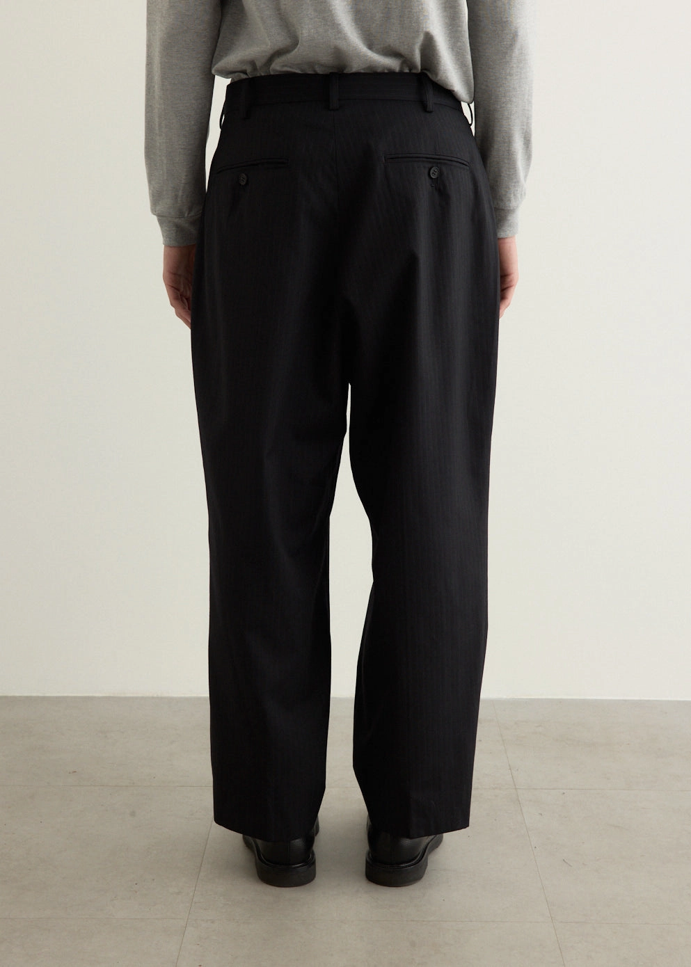 Herringbone Pleat Pants Cozy And Stylish Moisture control