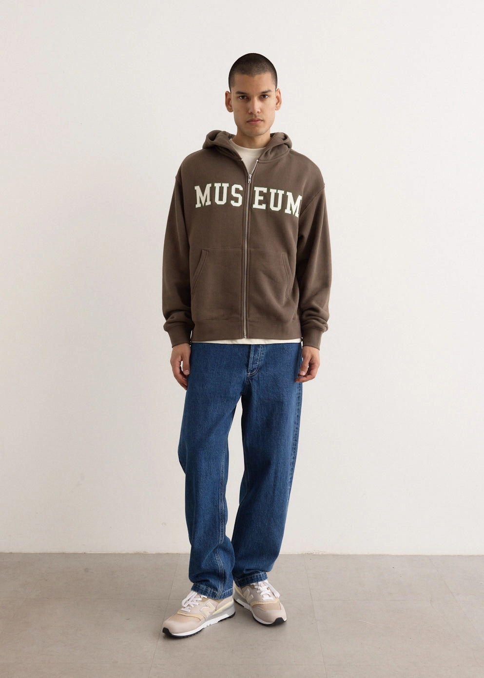Soft Knit Wear Museum Zip-Up Hoodie