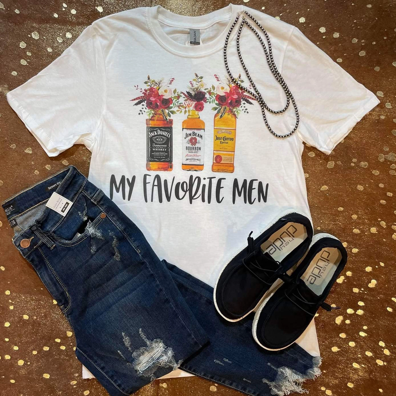 VentedBack AbrasionResistant My Favorite Men Tee