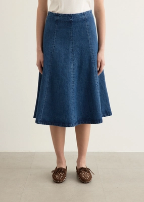 Naia Skirt Simple Outfit Hip Skimming