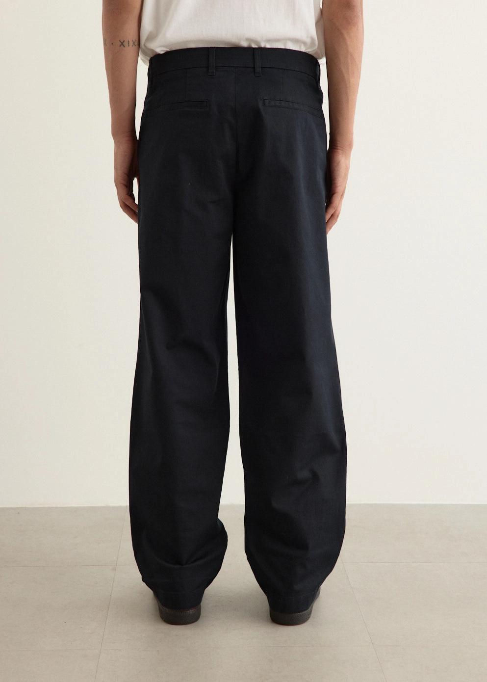 Weather Ready Lined interior Benn Relaxed Twill Pleated Trousers